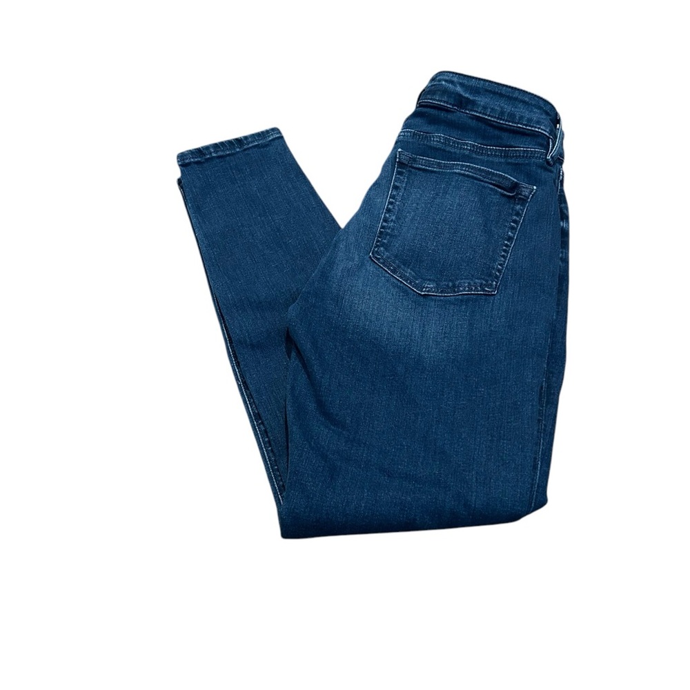 LOFT BUTTON FLY CURVY SKINNY JEANS